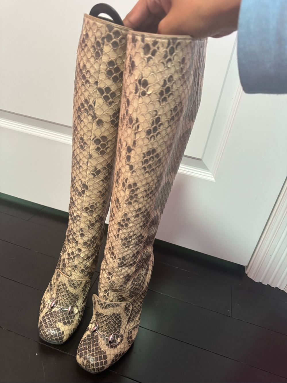 Gucci Lillia Horsebit Boot